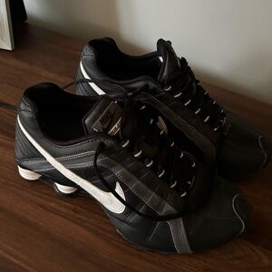 Nike Black and White Athletic Shoes